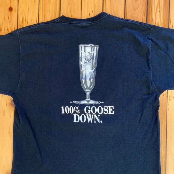 Vintage Early Y2K Goose Island IPA Goose Down XL Graphic Tee - Picture 4 of 5